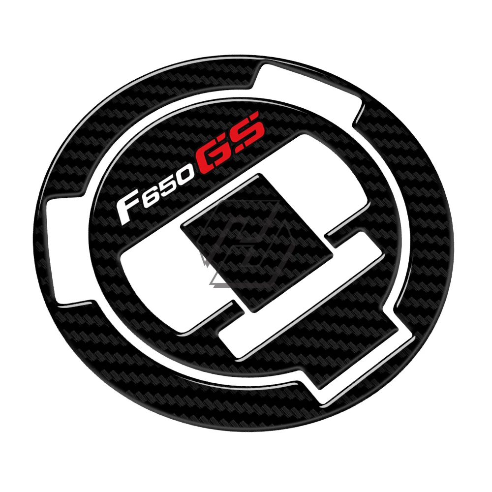 

For BMW F650GS F650 GS 2008-2013 3D Carbon-look Motorcycle Fuel Gas Cap Protector Decals