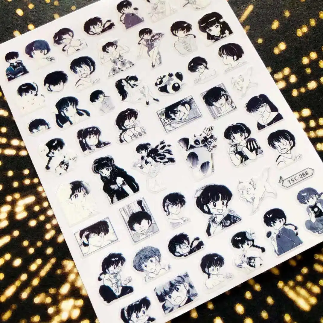 

TSC-268-269 RUMADESIGNS COOL 3d nail art stickers decal silder template diy nail tool decorations