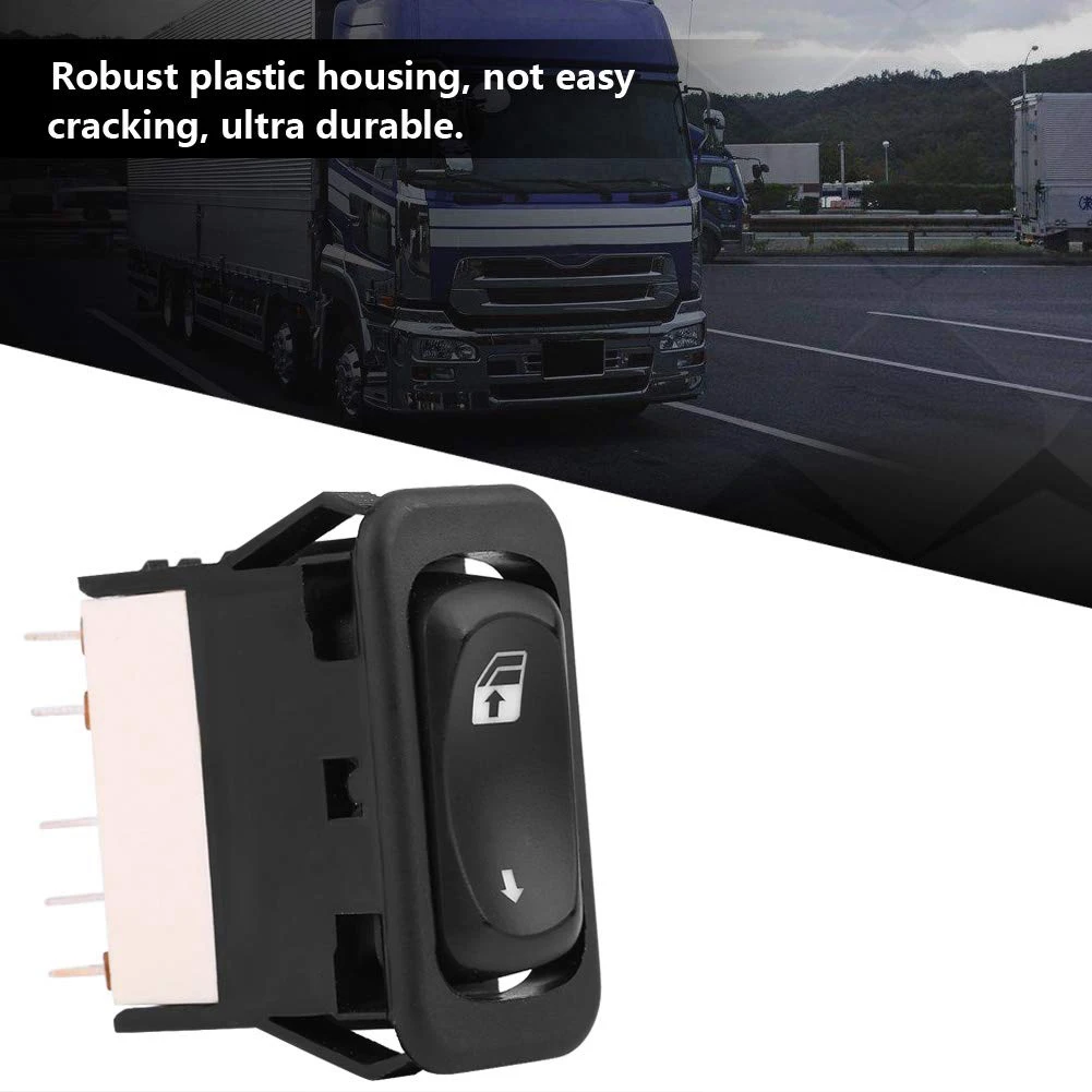 Window Switch Single Power Master Button for Freightliner Columbia Century 01-11 A06-30769-027 Electronics and Pl | Автомобили и