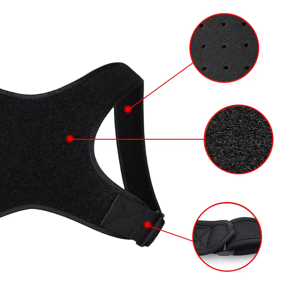 

Women Men Posture Corrector Body Brace Bad Back Lumbar Shoulder Support Belt