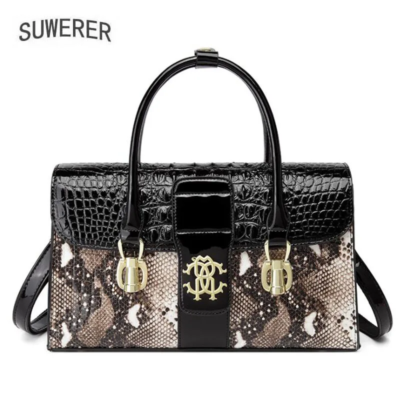 Fashion Women bags 2021 women's brand Snake pattern PVC handbag Luxury Large Capacity Designer Lady Top-Handle Bags Female bag