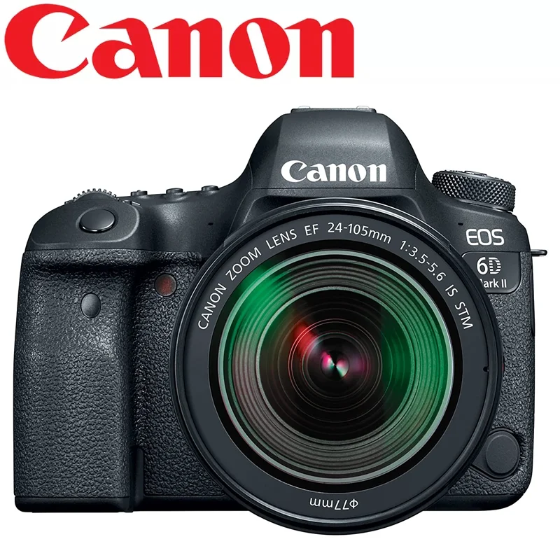 Цифровая камера Canon EOS 6D Mark II DSLR профессиональная фотокамера с объективом EF 24-105 мм