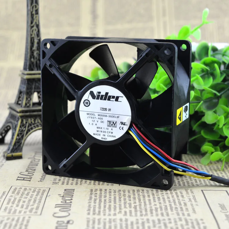 

Новый оригинальный телефон DEL3F 12V 1A POWEREDGE T300, серверный вентилятор