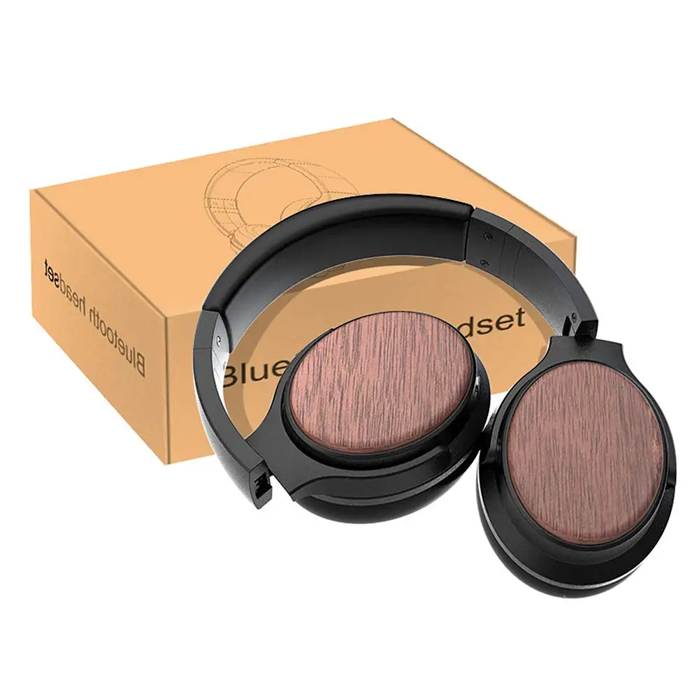 Fanshu Беспроводной активный Шум шумоподавлением Bluetooth наушники за ухо складные