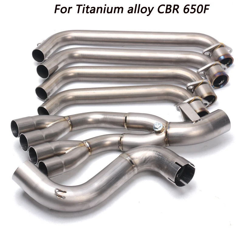 CBR650F мотоциклетная полная выхлопная система труба для Honda CBR650 CB650F 2014-2018 передний