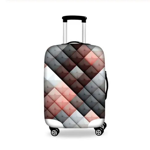 HA0092 FORUDESIGNS Afrian Girl ацтекский узор багаж защитный водонепроницаемый чехол для 18-3" чемодан на колесиках эластичные дорожные дождевые чехлы - Цвет: HA0092