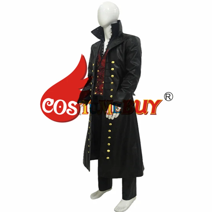 Costumebuy Once Upon a Time Киллиан Джонс Капитан Крюк Косплей Костюм Пиратский крюк Косплей Хэллоуин униформа наряд на заказ
