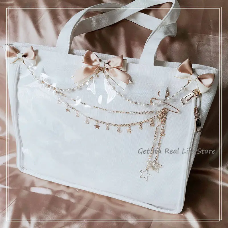 Женская цепочка для сумок под розовое золото H309 | Багаж и сумки