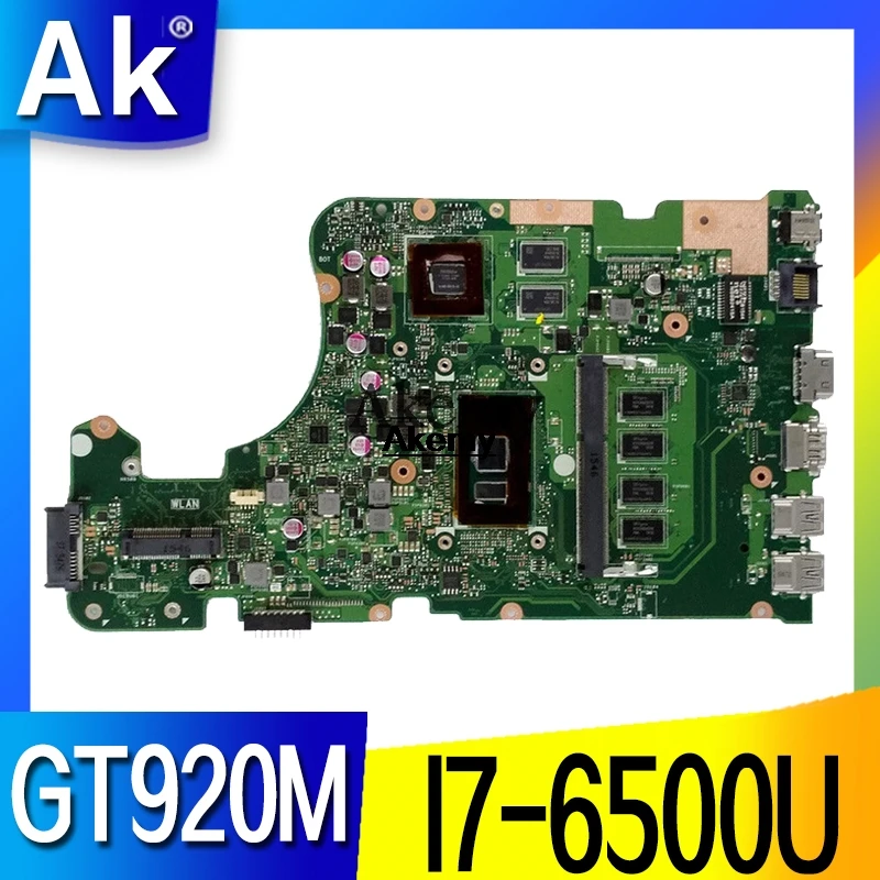 X555UJ материнская плата для ноутбука For Asus X555UF X555UQ X555UB X555U F555U A555U K555U GT920M I7 6500U