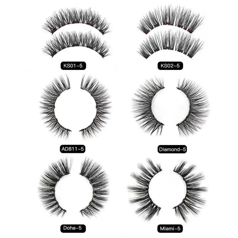 Новые магнитные ресницы подводка для глаз набор гладкая черная жидкая легко