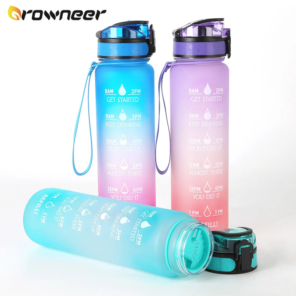 Бутылка для воды из тритана 1 л|Бутылки воды| |