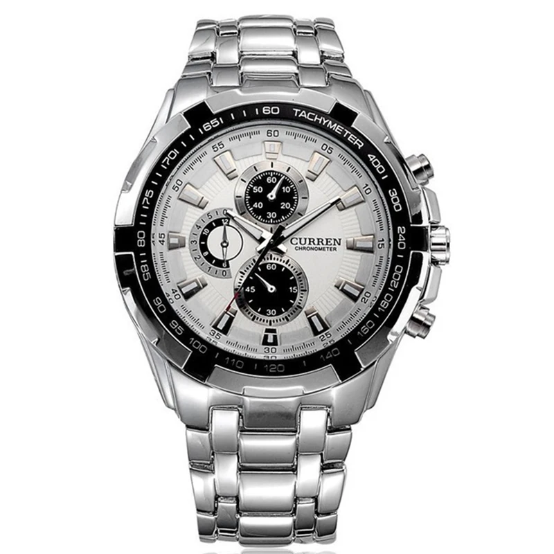 Высококачественные мужские часы для отдыха деловые водонепроницаемые кварцевые