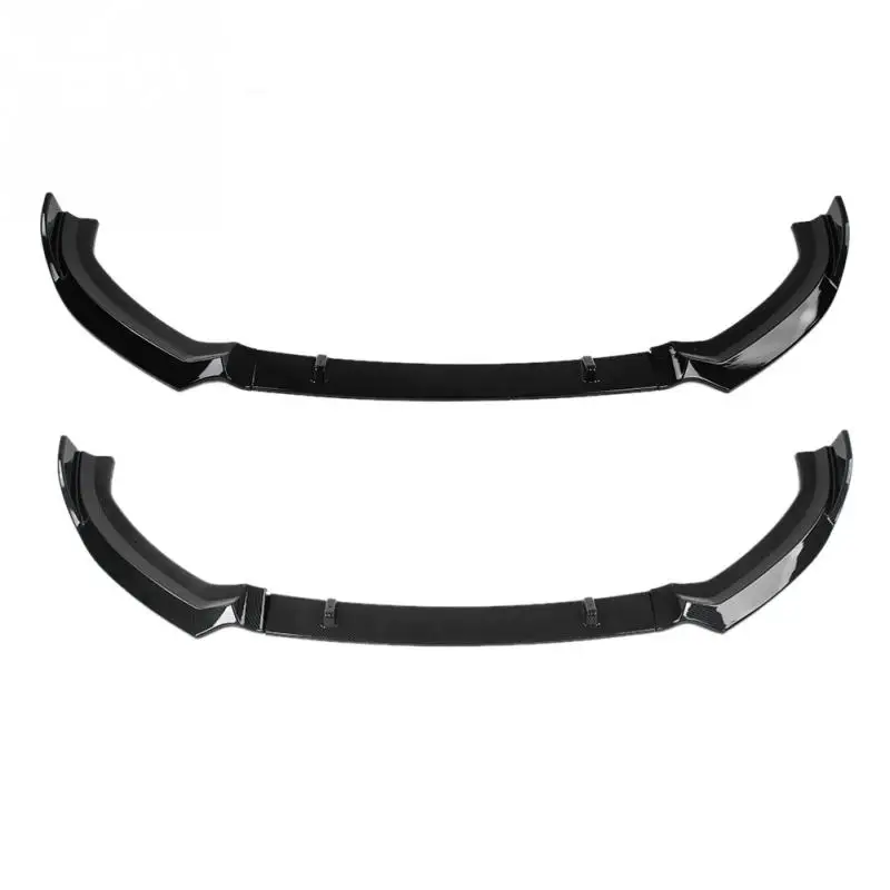 Автомобильный Разветвитель переднего бампера спойлер для Audi A3 S-Line 8V 2017-2018