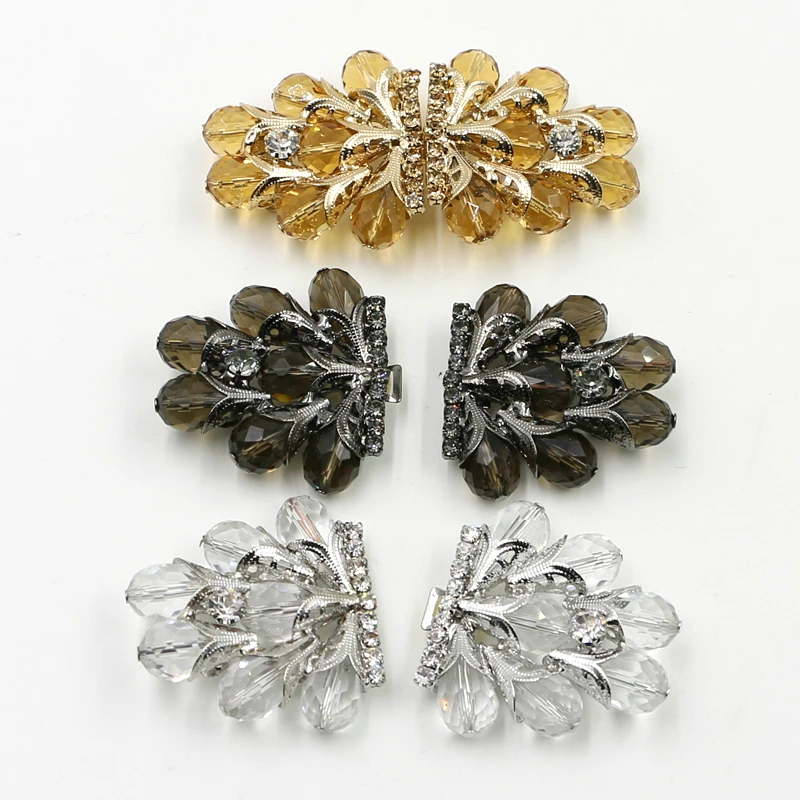 1 шт. покрытие золотые пуговицы Пряжка для норкового шуба ветровка невидимая