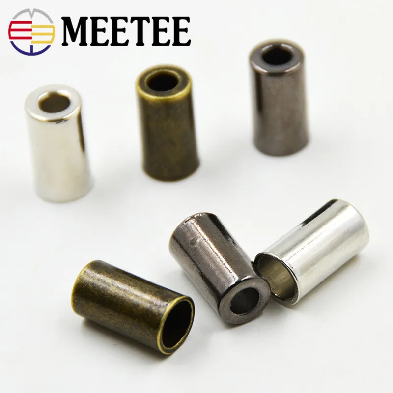 Meetee 20 шт. металлический сплав колокольчик фиксатор висячий веревка застежка DIY