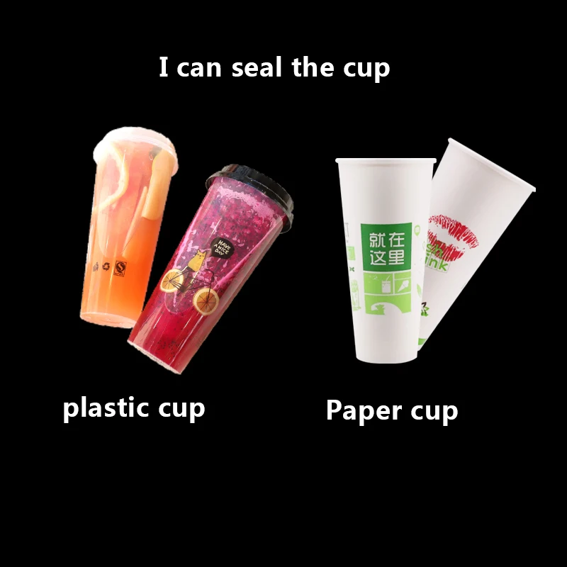 Коммерческая Бытовая полуавтоматическая машина для запечатывания пластиковых