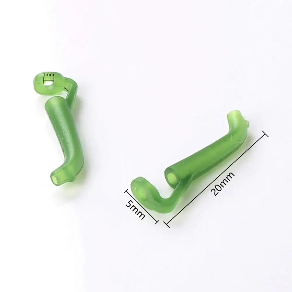 

50Pcs Fishing Lead Clips Lead Rigs Portable Heavy Duty Plastic Waterproof Fishing Clips Rubbers Tubes Fishing Accessories