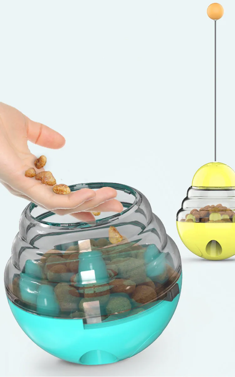 Товары для собак игрушки домашних животных тумблер утечка пищевая игрушка кошки