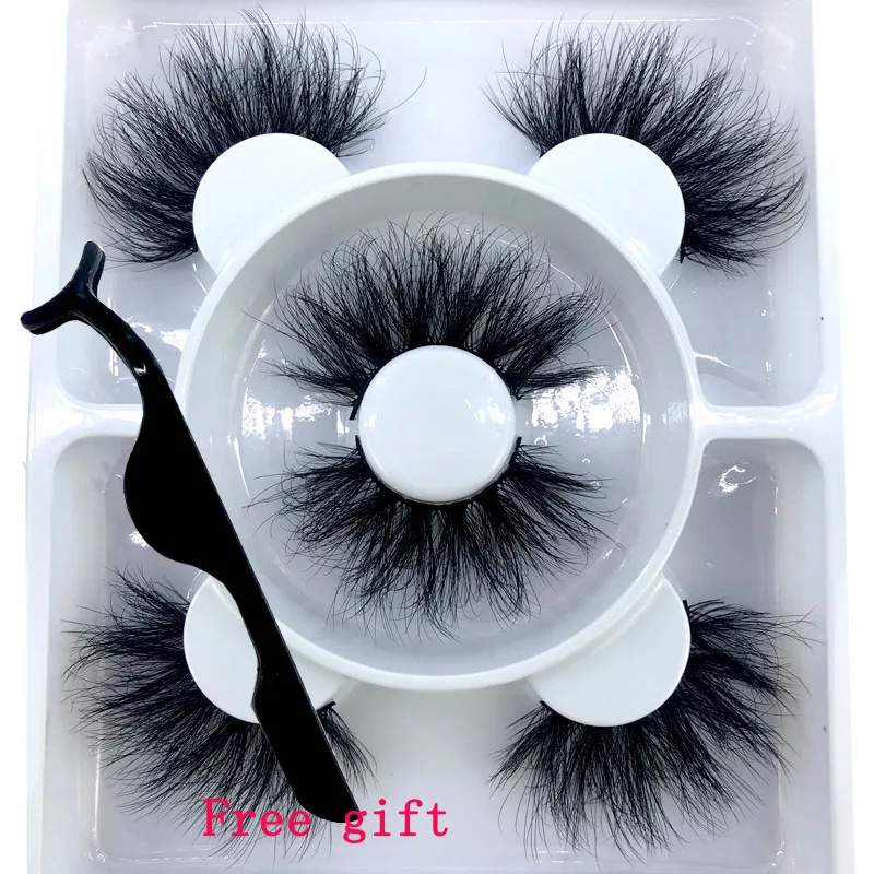 

NEW 3 pairs 8-25mm fake Eyelashes 100% Mink Eyelashes Mink Lashes Natural Dramatic Volume Eyelashes Extension False Eyelashes