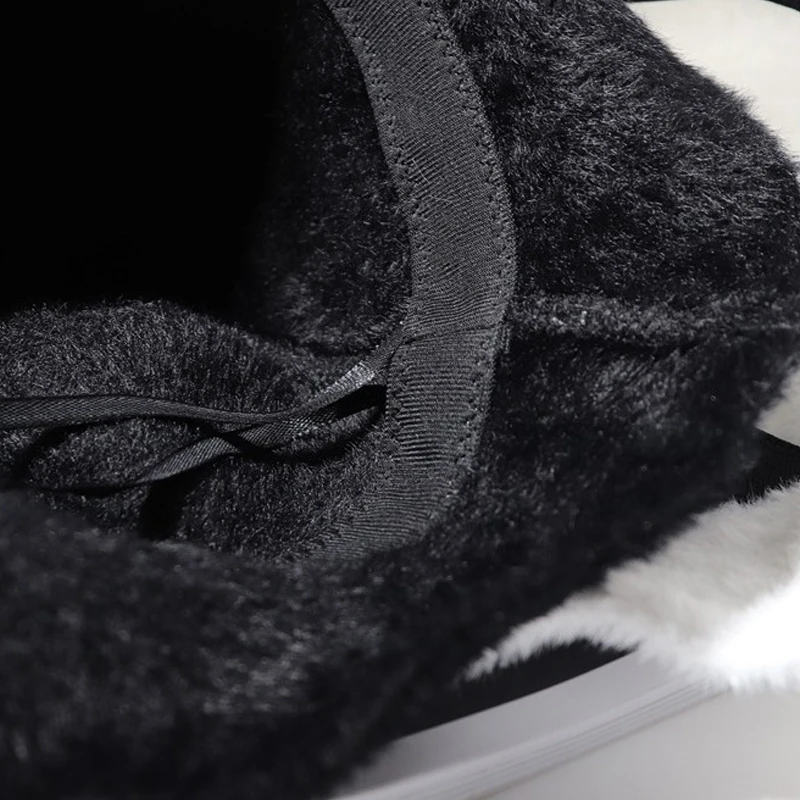 Women Autumn Winter Fashion Plush Warm Faux Mink Letter M Bucket Hat Standard Hat Bob Female Girls Fur Fisherman Hat Panama