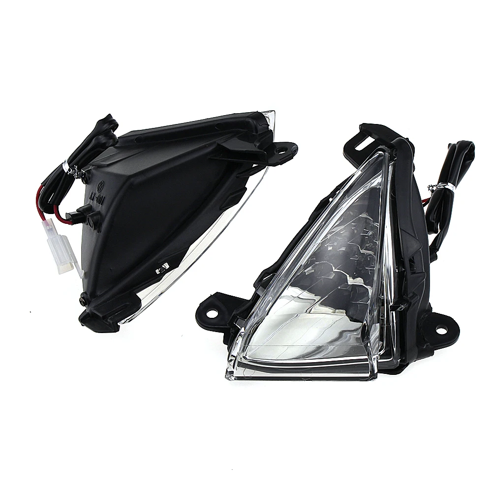 Передние СВЕТОДИОДНЫЕ Сигналы поворота для KAWASAKI ZX-6R ZX6R ZX-10R ZX10R NINJA аксессуары