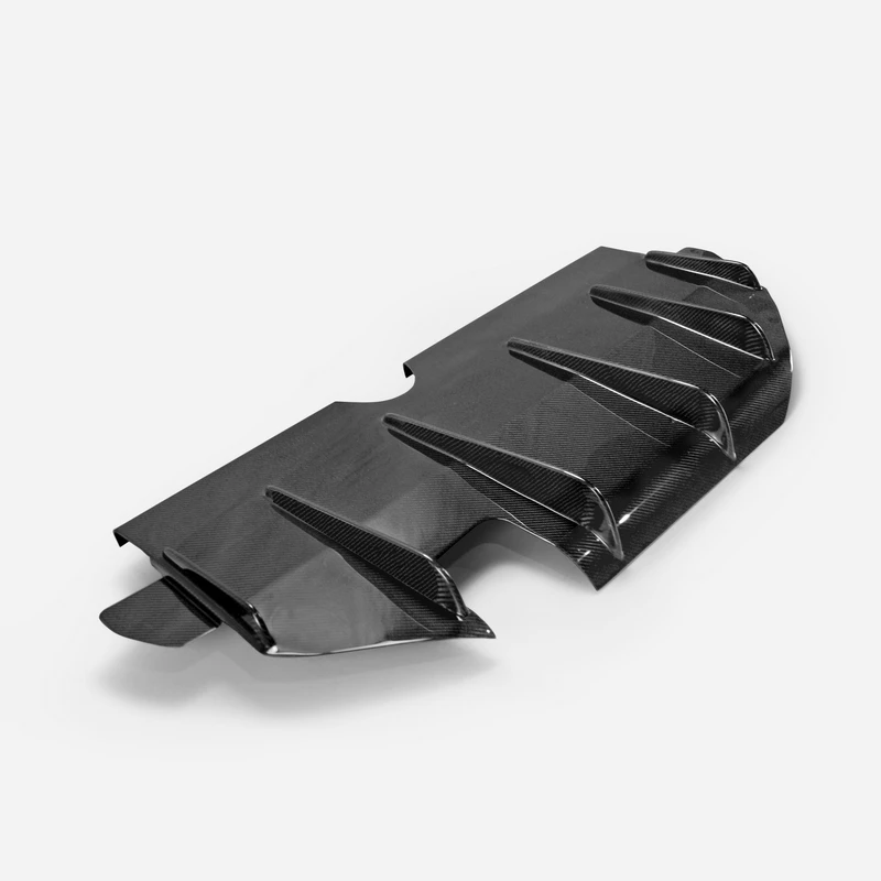 For Mazda MX5 Miata ND VE-Style Carbon Fiber Rear Diffuser With Fitting Glossy Finish Bumper Under Panel Fibre Splitter Set Trim