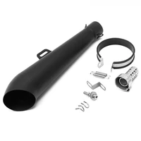 1pc motorcycle scooter stainless steel exhaust tail pipe muffler modified universal for most motorcycle with 51mm exhaust tube