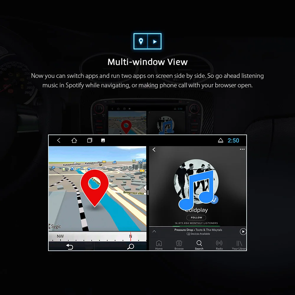 Мультимедийный плеер XTRONS на Android 10 0 с 7 &quotGPS для FORD Focus II Mondeo C Max S Galaxy Kuga 2008 2012 RCA