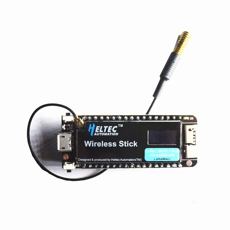 Heltec IOT Lora Беспроводная палка обновление esp32 lora/wifi lora макетная плата с 0,49 дюймовым oled-дисплеем 433HMZ/868 MHZ/915 MHZ