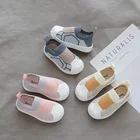 Детская обувь, детские разноцветные кроссовки, дышащие Лоферы для мальчиков и девочек, слипоны, повседневная обувь с мягкой подошвой SBD001