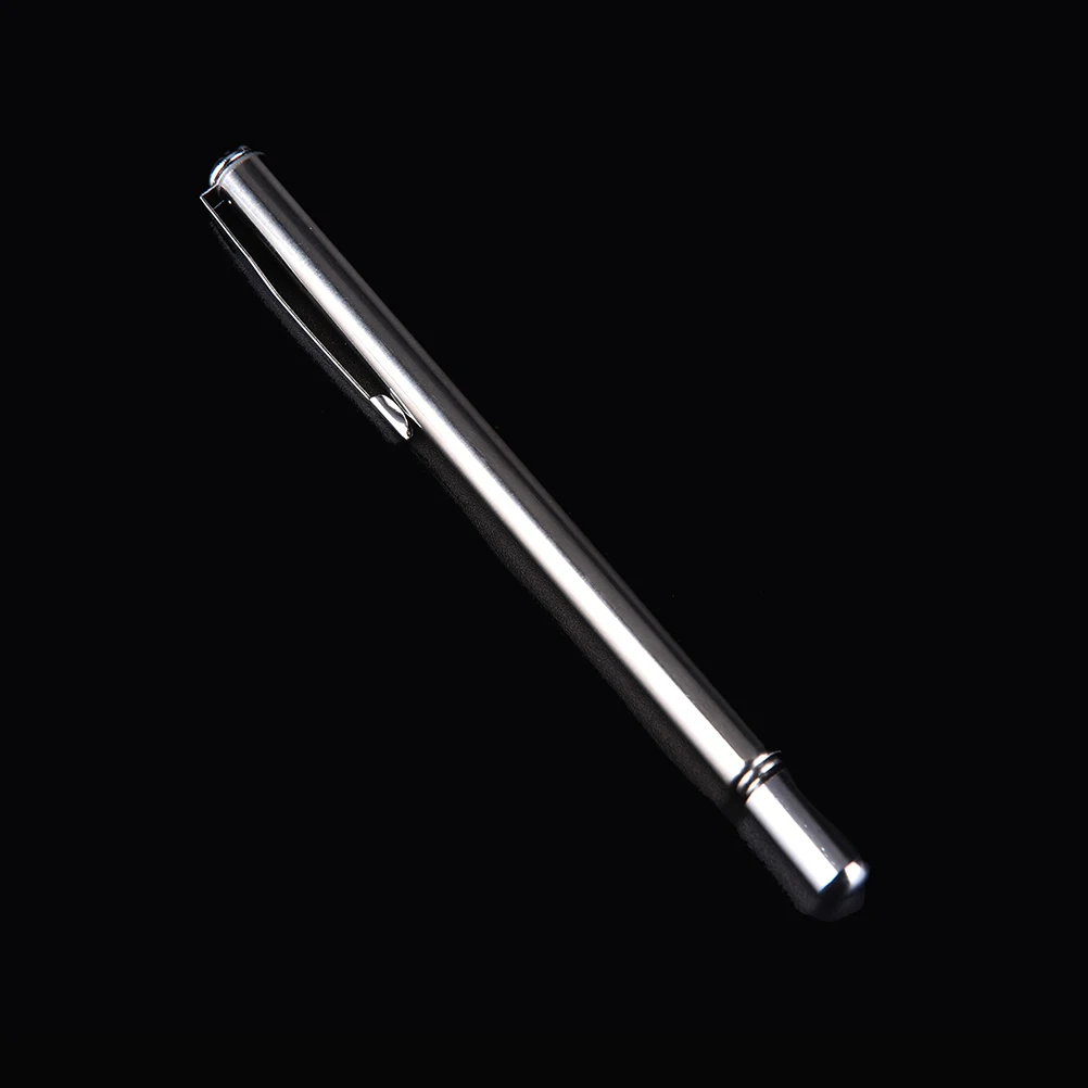 6 Section Pointer Pen Instrument Baton Stainless Steel Telescopic Magic Ballpoint Pen Kindergarten Teacher Teaching Supply New