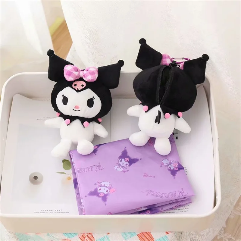 Плюшевая игрушка Sanrioed плюшевая кукла с помпоном My Melody пуриновый Коричный курол