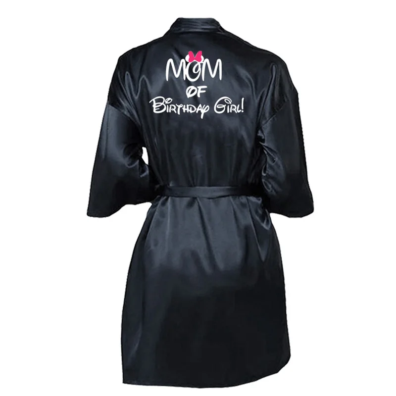 Свадебное платье для девочек родителей и детей халат атласное маленьких женщин