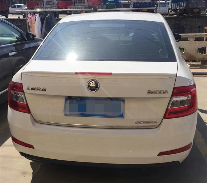 Спойлер для Skoda Octavia отражатели w АБС пластик заднего крыла автомобиля Праймер
