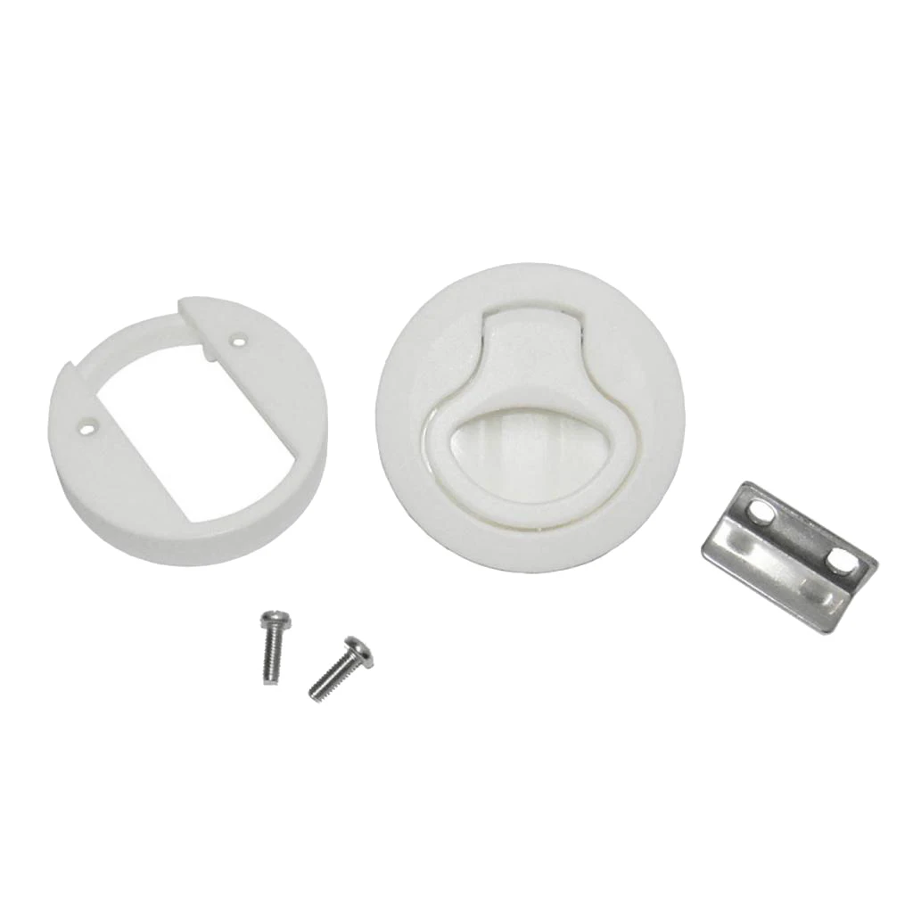 

2pcs Boat Latch, Boat Caravan Deck Hatch Flush Pull - Nylon 2.4 "