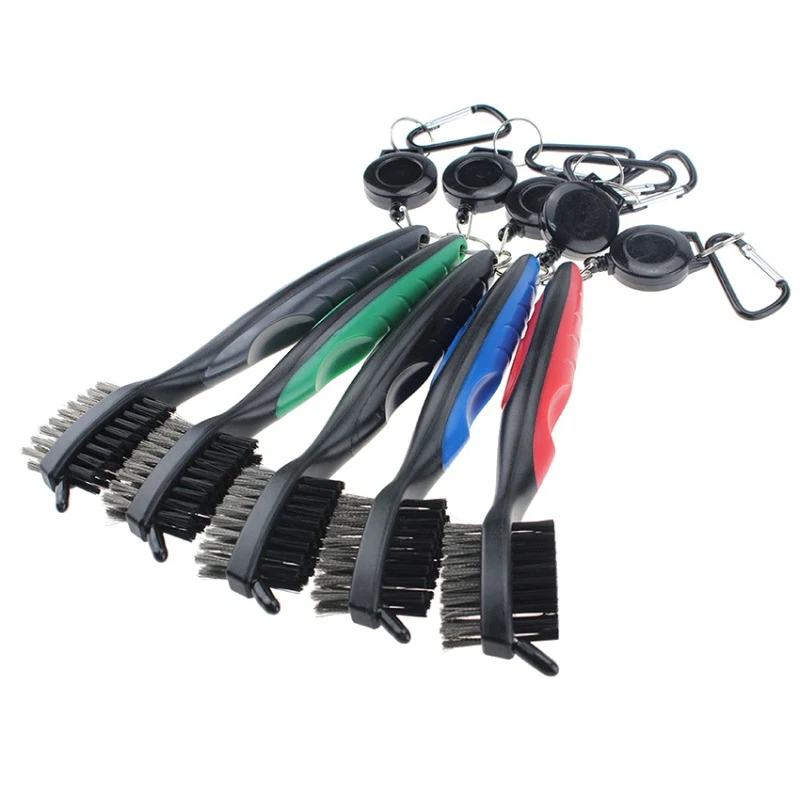 Щетка для гольф-клуба клюшка двойная щетка чистки уличная спортивная отделка * 2 |