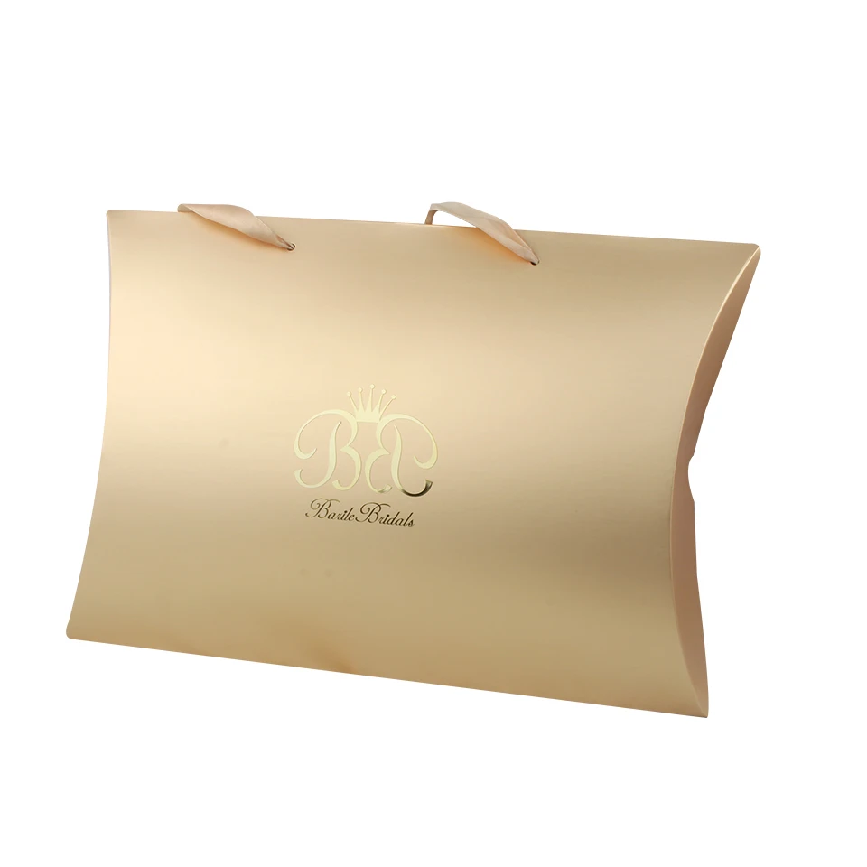 Бумажная коробка подушки для наращивания волос фирменные металлические