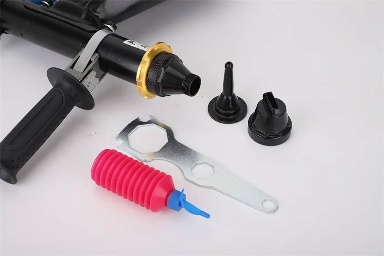

Hand-held wall slot grouting machine electric mortar grouting caulking gun