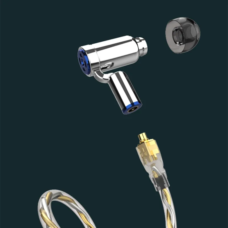 Наушники вкладыши seper KP616 5 мм карбоновая нано диафрагменная динамическая