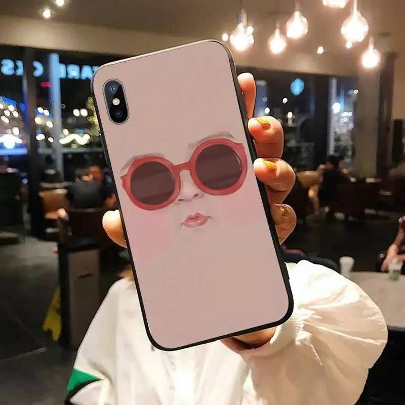 

Funny face fashion pattern Phone Case for iPhone 11 12 pro XS MAX 8 7 6 6S Plus X 5S SE 2020 XR