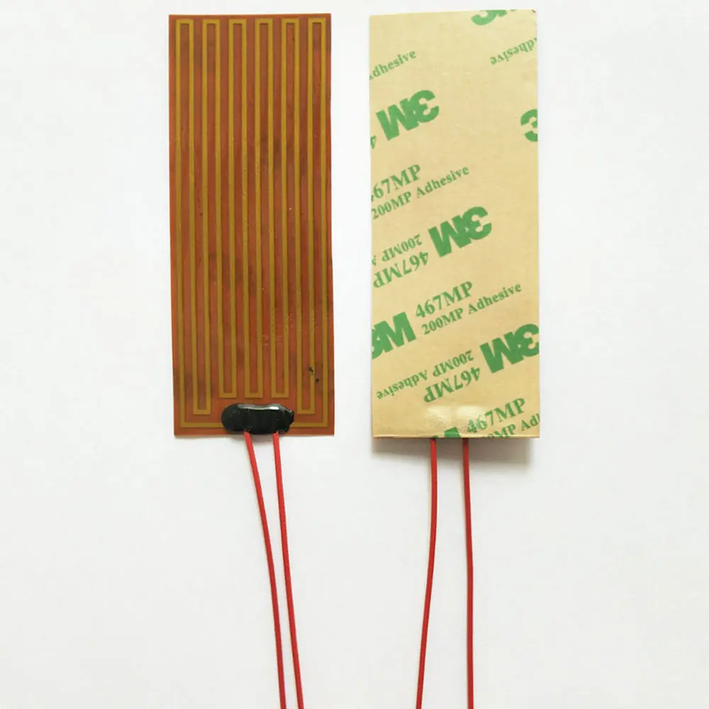 7-100mm 12V 24V Eeletric PI Polyimide Film Heater Heating Element For 3D Printer Oil Tank Car Defrosting Defogging - купить по