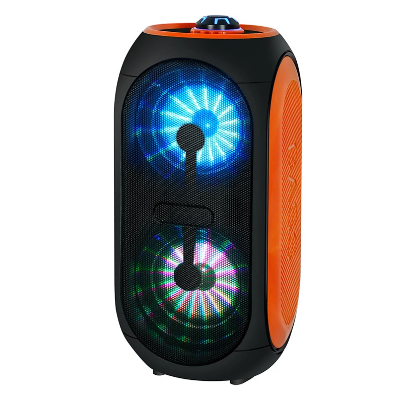 

New LED High-Power Wireless Bluetooth Speaker Outdoor Subwoofer Music Center Home Microphone Soundbar Sound Column Boombox