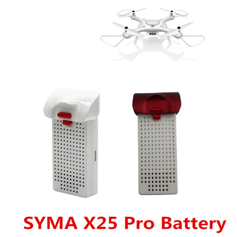 Новый оригинальный аккумулятор для радиоуправляемого дрона SYMA X25Pro запасные