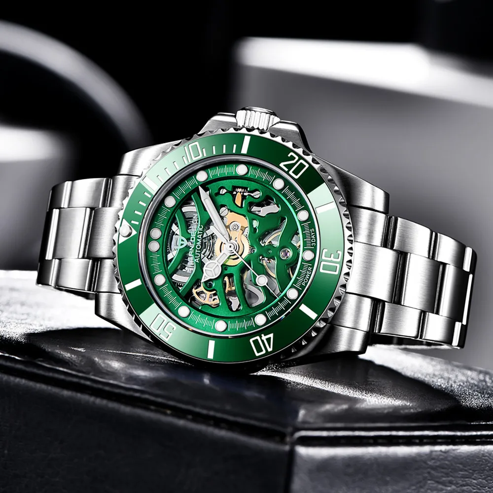 

Pagani Design Top Brand 2021 Men's Mechanical Watch Stainless Steel Waterproof Automatic Watch Sapphire Glass Watch Reloj Hombre