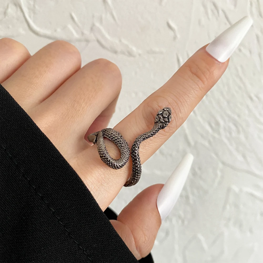 Очарование Винтаж Для Мужчин и Женщин Простой Дизайн Кольцо Совы Серебряного