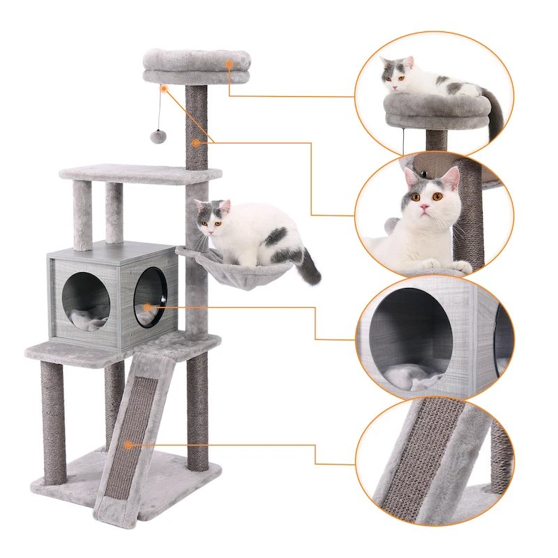 H141cm игрушка для кошек лазания мебель котят игровые мячи забавная Когтеточка