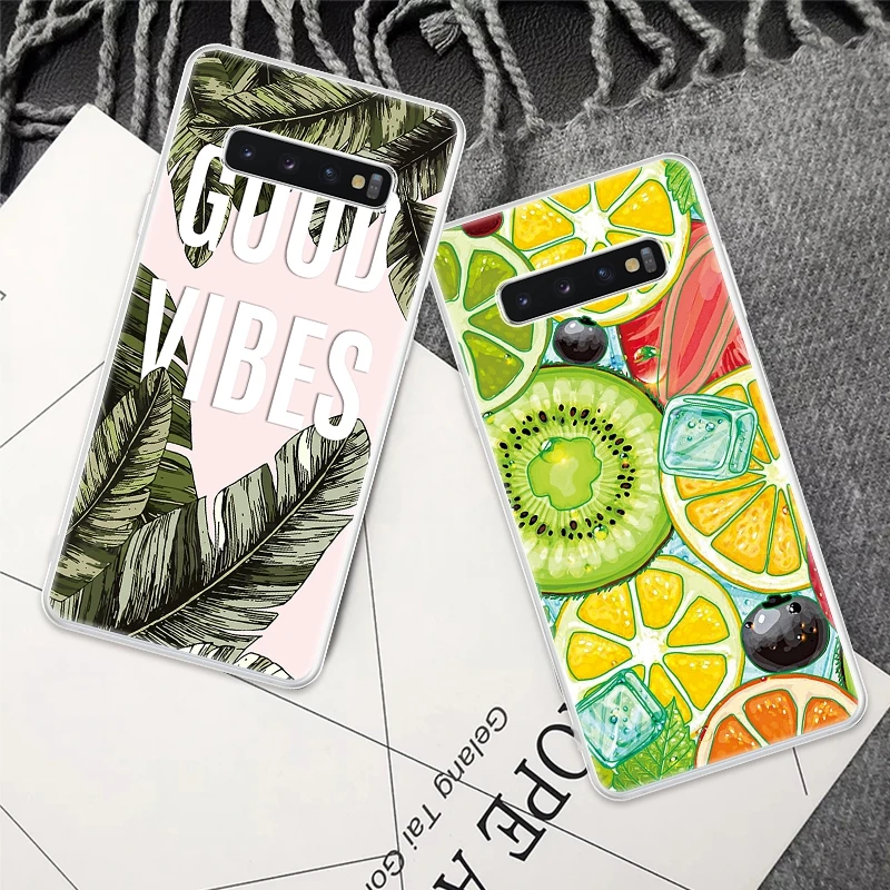 Мягкий силиконовый чехол для телефона Samsung Galaxy A50 A30 S10 Plus S10 S10e, защитный чехол из ТПУ с мультяшным принтом для Samsung A50 A30