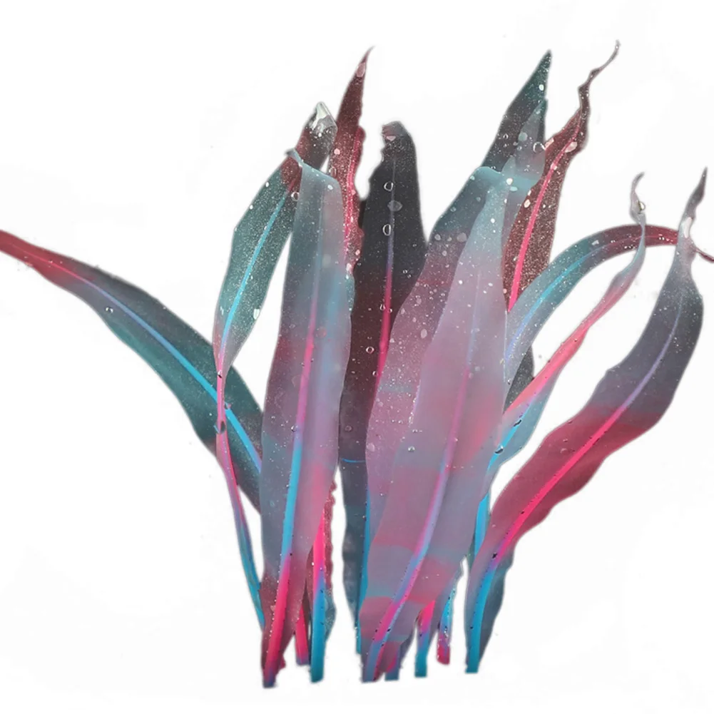 Искусственные морские водоросли растения ламинария мягкий силиконовый аквариум