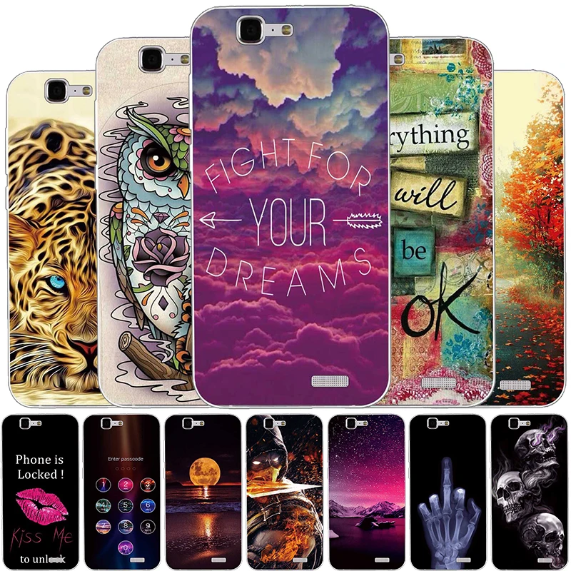 Чехол из ТПУ для Huawei Ascend G7 L01 L03 C199 силиконовый чехол G7-L01 G7-L03 5 дюйма чехлы