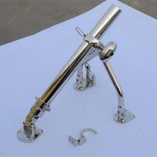 Пара больших боковых держателей Outrigger из нержавеющей стали 316 держатель удочки